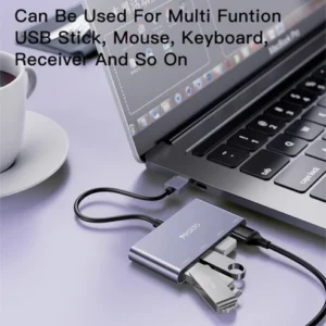 محول USB متعدد الوظائف 4 في 1 - توصيل سهل لأجهزتك المتعددة - Image 5