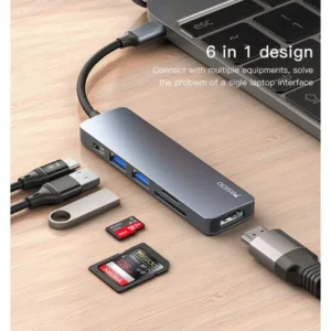 محول USB-C متعدد المنافذ – توسيع إمكانيات جهازك - Image 2