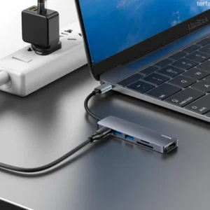 محول USB-C متعدد المنافذ – توسيع إمكانيات جهازك - Image 1