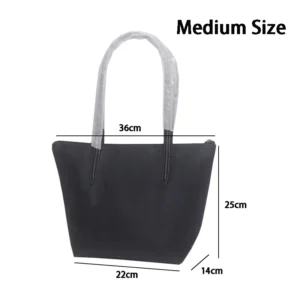 Fashion Lady Crocodile Tote Bag Purses Pvc Women's Shoulder Bags Female Wallet Handbag Casual Travel Beach Shopping Bag - Image 3