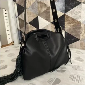 Tassel Woman Shoulder Bag Pu Leather Women's Bag Handbag Lady Messenger Bag Female Crossbody Bag For Girl Bucket Bag Sac A Main - Image 1