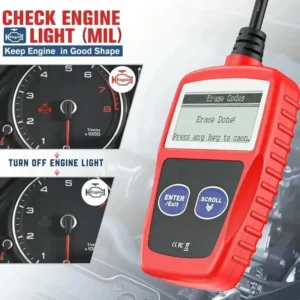 1 قطعة أداة تشخيص خطأ السيارة Obd2 رموز الأخطاء الواضحة أدوات المسح التشخيصي النسخة العالمية - Image 1