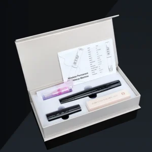 اللاسلكية تجميل دائم الوشم القلم الحاجب آلة الوشم 2 بطارية كيت الشفاه Microblading الوشم TP006 - Image 1