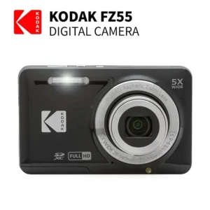 كاميرا Kodak PIXPRO FZ55 16MP – زووم بصري 5X، فيديو عالي الدقة 1080p، شاشة LCD 2.7 بوصة، كاميرا تسجيل فيديو - Image 1