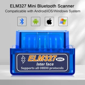 ELM327 V2.1 obd2 الماسح الضوئي سيارة التشخيص فحص المحرك أداة مسح الضوئي رمز القارئ كاشف أخطاء السيارة - Image 1