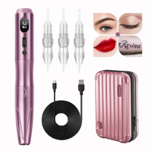 Biomaser اللاسلكية تجميل دائم آلة الحاجب ماكينة رسم الوشم التجميلي اللاسلكي القلم الرقمي ل Microblading كحل الشفاه الوشم - Image 1