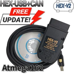 أحدث كابل أداة الماسح الضوئي VCDS 24.7 VAG لعام 2024 كابل obd2 التشخيصي متعدد اللغات HEX V2 Wesheu VCDS VAG COM لسيارة أودي سكودا VW - Image 1