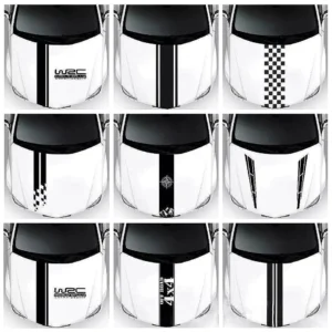 هود سيارة ملصق شخصية شريط ملصقات السيارات تعديل الجسم ملصق الأكثر مبيعا اكسسوارات السيارات الديكور طبقة تغطية - Image 1